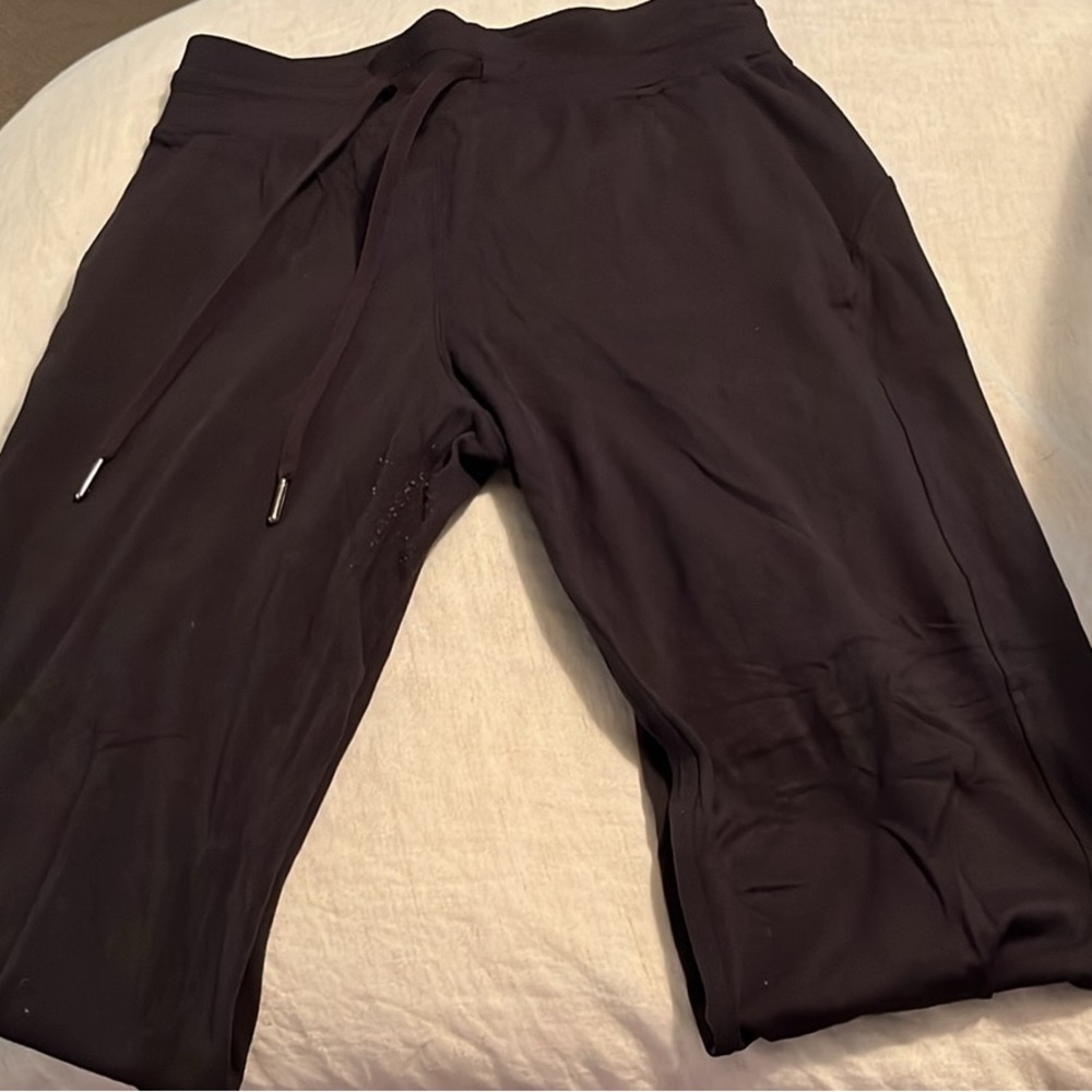 Lululemon Black Drawstring Jogger Pants - Picture 3 of 3
